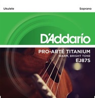 Sopránové ukulele struny DADDARIO EJ87S