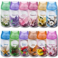 12x Automatická vôňa vzduchu vzduchu voňavá 250 ml xl set 12x Automatická vôňa vzduchu vzduchu voňavá 250 ml xl set