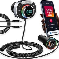 Bluetooth Audio FM MP3 BT vysielač USB QC rýchla nabíjačka do auta 3. Bluetooth Audio FM MP3 BT vysielač USB QC rýchla nabíjačka do auta 3.