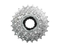 SUNRACE 7-SPEED voľnobežka 13-25 T strieborný cestný bicykel SUNRACE 7-SPEED voľnobežka 13-25 T strieborný cestný bicykel