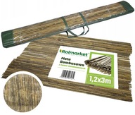 Bambusová rohož na plot balkón kryt terasy 1,2x3m
