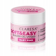 Claresa Soft&Easy stavebný gél 45g Baby Pink