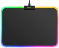 XXL RGB PODLOŽKA MYŠ 33,5x24,5x0,3CM ČIERNA XXL RGB PODLOŽKA MYŠ 33,5x24,5x0,3CM ČIERNA