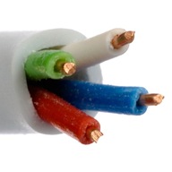 4-žilový kábel YTDY4x0,5, medený drôt, 100 m