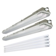 2x LED SVIETIDLÁ HERMETICKÉ SVETLÁ 120 SET 2x LED SVIETIDLÁ HERMETICKÉ SVETLÁ 120 SET