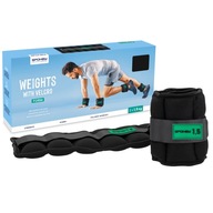 Neoprénové závažia na členky so suchým zipsom 2 x 1,5 kg Spokey FORM Neoprénové závažia na členky so suchým zipsom 2 x 1,5 kg Spokey FORM