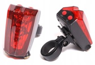 ZADNÉ SVETLO NA BICYKEL 5x LED + 2x LASER LED ZADNÉ SVETLO NA BICYKEL 5x LED + 2x LASER LED