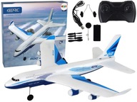 Diaľkovo ovládané lietadlo R/C 4D-G2 Svetlá Diaľkové ovládanie USB nabíjačka Biela