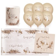 SET dekorácia dekorácia stola krst BOHO štýl SET dekorácia dekorácia stola krst BOHO štýl