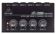 Behringer MX400 - 4-kanálový linkový mixér
