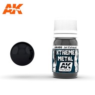 AK INTERACTIVE 486 XTREME METAL - JET EXHAUST 30ml AK INTERACTIVE 486 XTREME METAL - JET EXHAUST 30ml