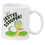 Hrnček SNAKE, s hadom si v pohode, vtipný darček Hrnček SNAKE, s hadom si v pohode, vtipný darček