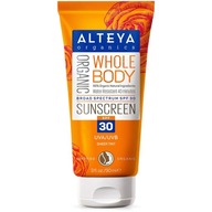 Alteya Whole Body Organic Sunscreen organický opaľovací krém SPF 30 90 ml