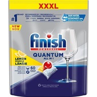 Finish Quantum All-in-1 Lemon kapsuly do umývačky riadu (60)