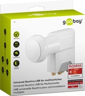 GOOBAY 67271 | LNB Quatro 0,1dB satelitný konvertor GOOBAY 67271 | LNB Quatro 0,1dB satelitný konvertor