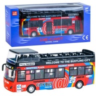Kovový poschodový BUS s otváracími dverami ZA2094 Kovový poschodový BUS s otváracími dverami ZA2094