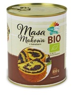 Maková hmota s bio sušeným ovocím a orechmi 850 g (plechovka) croc-cr