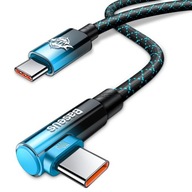 Baseus ANGLE USB-C CABLE Kábel typu C 100W PD 1M Baseus ANGLE USB-C CABLE Kábel typu C 100W PD 1M
