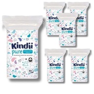 KOZMETICKÉ BAVLNENÉ VLOČKY PRE BOJČATÁ CLEANIC KINDII Pure x6 KOZMETICKÉ BAVLNENÉ VLOČKY PRE BOJČATÁ CLEANIC KINDII Pure x6