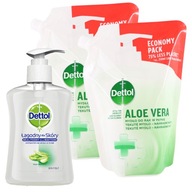 DETTOL Antibakteriálne tekuté mydlo + 2x náplň