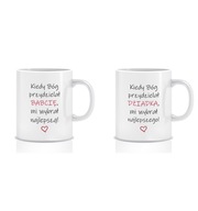 Sada darčekových hrnčekov pre babičku a dedka to najlepšie Sada darčekových hrnčekov pre babičku a dedka to najlepšie