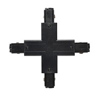 Konektor pre prípojnice, čierny, trojfázový X