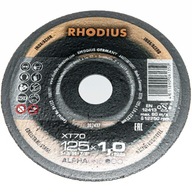 Čepeľ 125 x 1,0 mm na rezanie kovu Rhodius