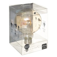 Sférická LED žiarovka Amber E27 2W AMBER dekor Sférická LED žiarovka Amber E27 2W AMBER dekor