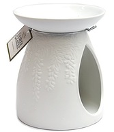 Yankee Candle Wax Burner White Paprotka Yankee Candle Wax Burner White Paprotka
