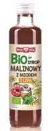 Malinový sirup s medom a lipou BIO 250 ml Polska R Malinový sirup s medom a lipou BIO 250 ml Polska R