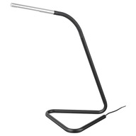 Stolná LED lampa IKEA HARTE čierna/strieborná Stolná LED lampa IKEA HARTE čierna/strieborná