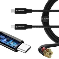 KÁBEL NA NABÍJANIE TELEFÓNU 2XUSB C QC 3.0 RÝCHLE 1,2M KRÁTKE VYLEPŠENÉ RÝCHLE KÁBEL NA NABÍJANIE TELEFÓNU 2XUSB C QC 3.0 RÝCHLE 1,2M KRÁTKE VYLEPŠENÉ RÝCHLE