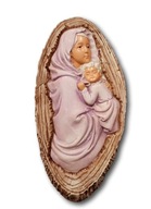 Ornament Dekorácia Mária s bábätkom XXL darček