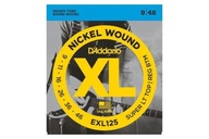 ORIGINAL D'ADDARIO na elektrickú gitaru. EXL125 9-46 ORIGINAL D'ADDARIO na elektrickú gitaru. EXL125 9-46