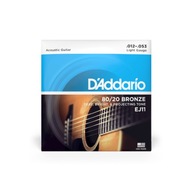 Str.D'addario EJ11 pre akustickú gitaru 12-53 Bronze