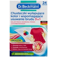 DR. Beckmann obrúsky na odstraňovanie farieb a nečistôt 3v1 24 ks DR. Beckmann obrúsky na odstraňovanie farieb a nečistôt 3v1 24 ks