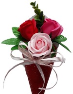 Kytica Mydlové ruže Deň matiek Ďakujem