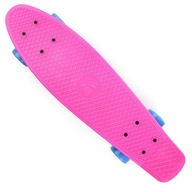 MINI skateboard pre dievčatá, ružový, ABEC-5 WHEELS