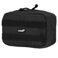 Čierne vojenské puzdro Molle Texar MB-07 Čierne vojenské puzdro Molle Texar MB-07