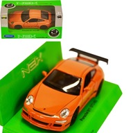 MODEL AUTA 1:34 WELLY PORSCHE 911 GT3 RS ORANŽOVÁ