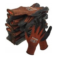 SPANDI rukavice potiahnuté latexom, veľkosť 10, 12 párov