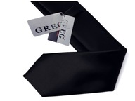 Pánska kravata GREG, hladká, úzka, 6 cm, JACQUARD, gs18 Pánska kravata GREG, hladká, úzka, 6 cm, JACQUARD, gs18