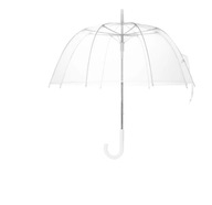 Przeźroczysty głęboki parasol grzybek XXL WŁÓKNO Przeźroczysty głęboki parasol grzybek XXL WŁÓKNO