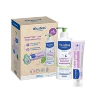 Mustela Liniment 400 ml + Prebaľovací krém 50 ml Mustela Liniment 400 ml + Prebaľovací krém 50 ml