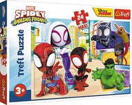 Puzzle 24 Maxi Spidey a priatelia 14348 Puzzle 24 Maxi Spidey a priatelia 14348