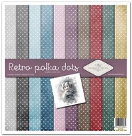 Scrapbookingový set SLS-015 Retro bodky Scrapbookingový set SLS-015 Retro bodky