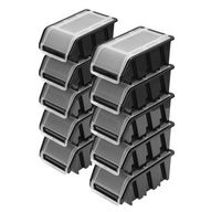 10x Uzavreté nádoby NPKL8 Black 10x Uzavreté nádoby NPKL8 Black