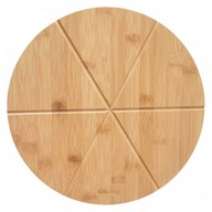 PODANÍK DREVENÁ PIZZA DOSKA 35cm KINGHOFF KH-156 PODANÍK DREVENÁ PIZZA DOSKA 35cm KINGHOFF KH-156