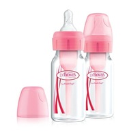 Štandardná fľaša Dr Brown's 120 ml 2-balenie ružová Štandardná fľaša Dr Brown's 120 ml 2-balenie ružová