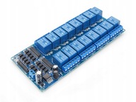 Reléový 5V modul Arduino 10A Low Lo 16 kanálov Reléový 5V modul Arduino 10A Low Lo 16 kanálov
